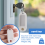 Witte draagbare plastic sleutelhanger-ID-labels, 20 stuks 7