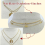 Magnetic Necklace Extender Adjustable Chain Extenders,Silver 4