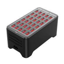 30 Ports HUB 150W Universal Wall Fast Charging Station Dock EU Plug