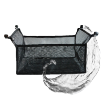 Sac de rangement en filet pour table de camping pliable, sac en filet à glisser sous la table