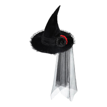 Adult Punk Witch Hat,Halloween Costume Wizard Hat
