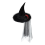 Adult Punk Witch Hat,Halloween Costume Wizard Hat 1