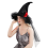 Adult Punk Witch Hat,Halloween Costume Wizard Hat 6