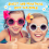 Runde Sonnenbrille mit Blumenmuster, gelb 5
