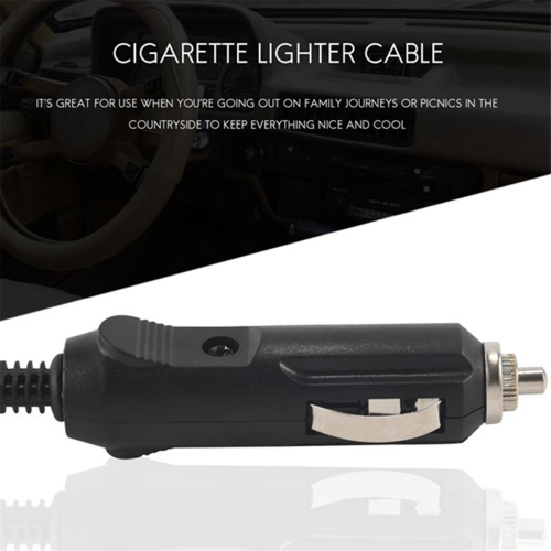 2m Car Cooler Box Fridge Lighter 2 Pin Charger Cable 1