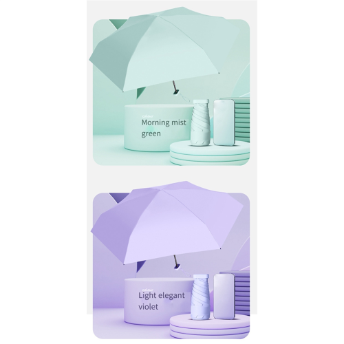 Protection UV -60% Parasol ultra-léger jaune 1
