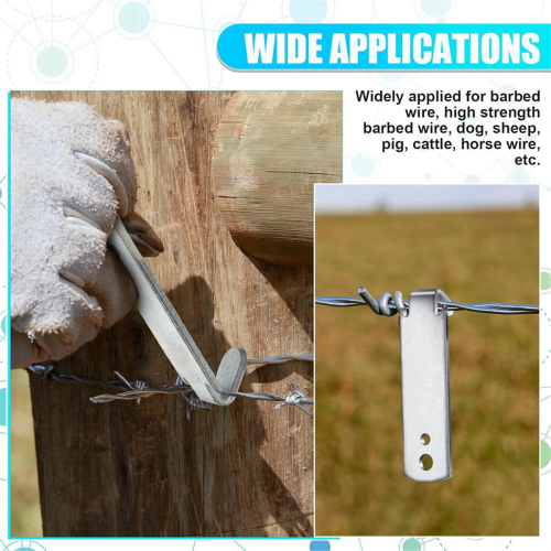 Ranch Tools T-vormige klimpaal met wikkeldraadspanner 2