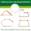Verstellbare Hochbeetecken - 4er-Set DIY-Gartenbeetecken 2