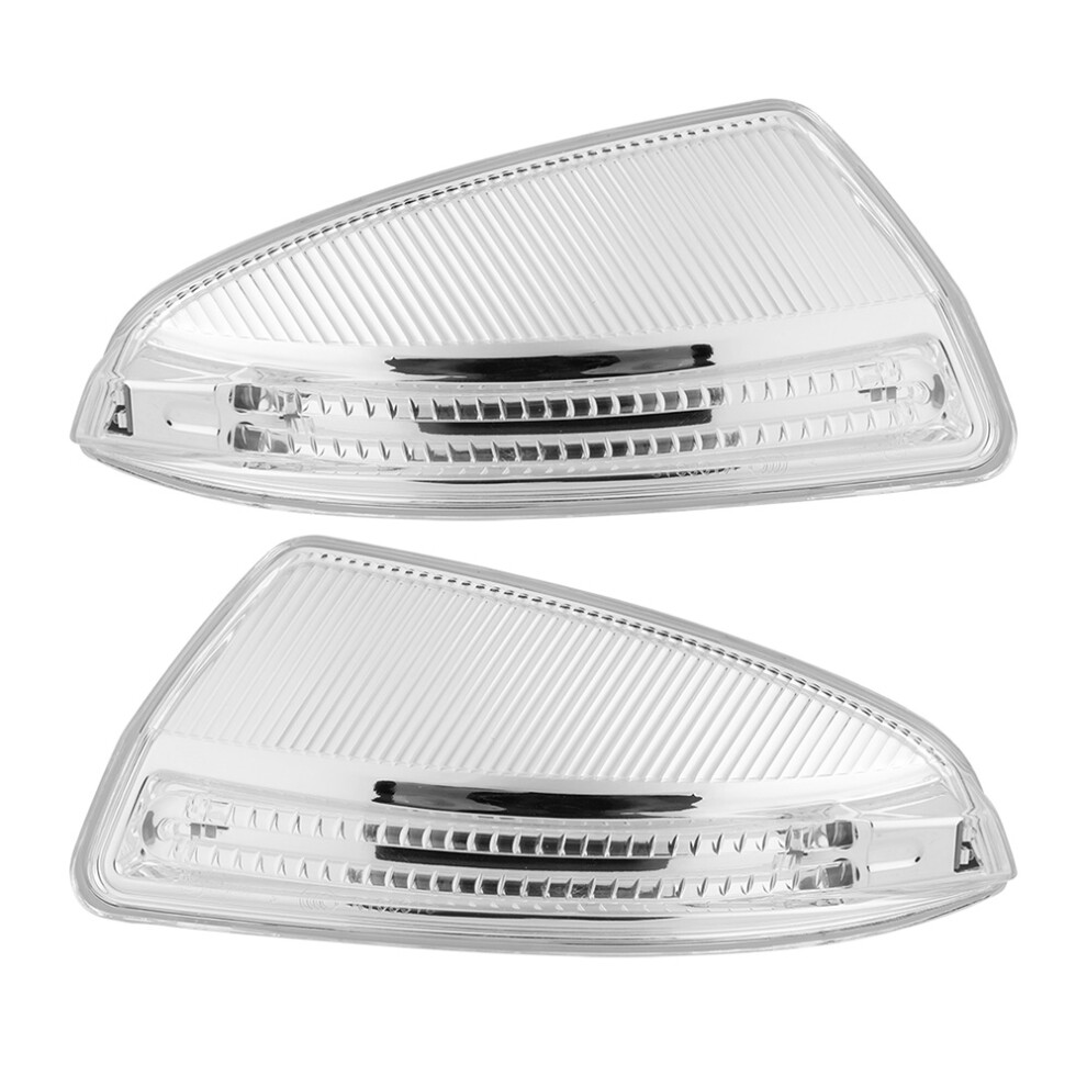 Side Mirror Turn Signal Fit For Mercedes Benz C Class C250 C300 (Driver+Passenger Side) Light 4381324516740