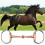Horse Chew Stainless Steel Eggbutt Bit Copper Corkscrew Mouth 12