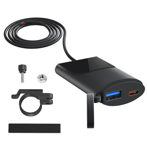 Motorfiets USB-lader 30W QC3.0 Type C-lader IP67 waterdicht