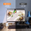 Computer Monitor Light Bar Touch Screen PC Lamp with 1080P Webcam 7