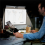 Computer Monitor Light Bar Touch Screen PC Lamp with 1080P Webcam 5