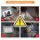 Computer Monitor Light Bar Touch Screen PC Lamp with 1080P Webcam 6
