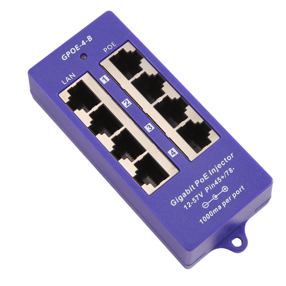 24V Gigabit Passive 4 Port 1000Mbps Poe Module For Security Ip Camera 4851271818384
