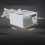 600W PC PSU-voeding voor BTC-gamingcomputer PSU EU-stekker 7