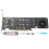 Placa Adaptadora PCIeX16 para M.2 Array Expansion Adapter Splitter 4