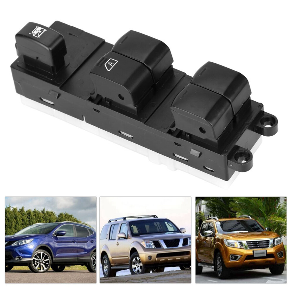 Power Master Window Switch For Navara Pathfinder Qashqai Mk2 25401-Bb65b 7901324517034