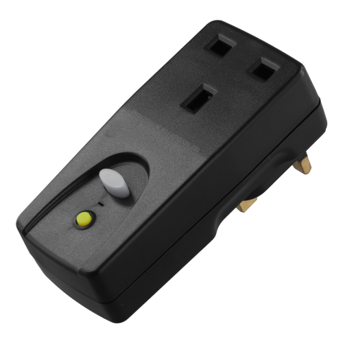 13A RCD-Stecker, RCD-Adapter mit Leitungsschutzschalter, UK-Stecker