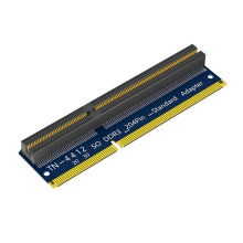 Placa Adaptadora DDR3 forward de 204 pinos e 260 pinos para Testador de Memória com Slot Padrão