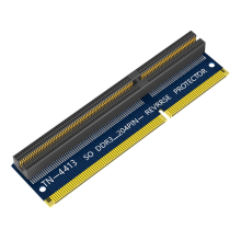 Placa Adaptadora Reversa DDR3 para Testador de Memória com Slot Padrão de 204 Pinos e 260 Pinos