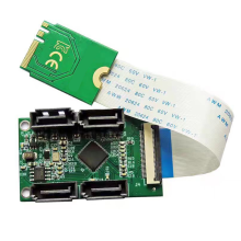 1 pz ASM1064 M.2 WiFi a 4 cavi di estensione adattatori 3.0