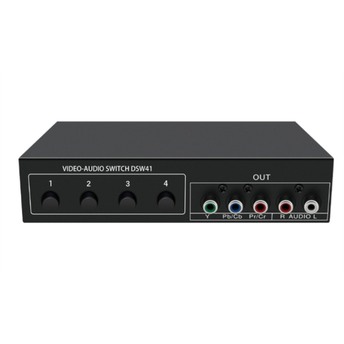 4x1 Komponentenvideosignalumschalter YPbPr YCbCr