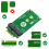 Mini PCI-E MPCIE Wireless-Adapterkarte KEIN NANO-SIM-Kartensteckplatz 4
