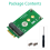 Mini PCI-E MPCIE Wireless-Adapterkarte KEIN NANO-SIM-Kartensteckplatz 5