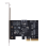 PCIE X4 till 3.0 PCI Express-omvandlare för datorhårddisk 1