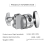Monteringsadapter för lampstativ, vridbart huvud, hållare, grepphuvud (silver) 5
