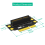 PCI-e 4x 3.0 90 Reverse-Stecker-auf-Buchse-Riserkarte für 2U-Server 3