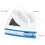 Double sided Magnetic Window Cleaner Glass Surface Wiper Cleaning Tool(Blue ) 6