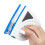 Double sided Magnetic Window Cleaner Glass Surface Wiper Cleaning Tool(Blue ) 5