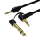 Cabo extensor de áudio de 3,5 mm para dispositivos com entrada de 3,5 mm, preto. 1