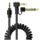 Cabo extensor de áudio de 3,5 mm para dispositivos com entrada de 3,5 mm, preto. 2