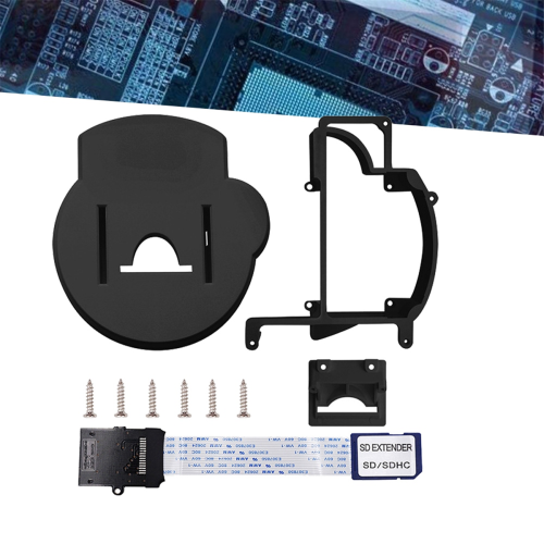 Kit de montagem para impressora 3D Loader com expansão de cartão SD, preto. 2