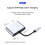 Hub USB C 4 in 1 Docking Station per laptop e altro 3