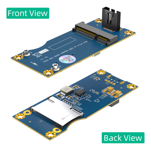 Mini PCI-E till USB 2.0-adapter med SIM-kortplats för WWAN/LTE-modul 1