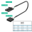 Mini PCI-E till USB 2.0-adapter med SIM-kortplats för WWAN/LTE-modul 5