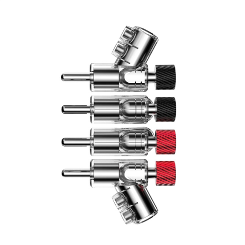 M21R Echtplattierter 45-Grad-Bananenstecker 2