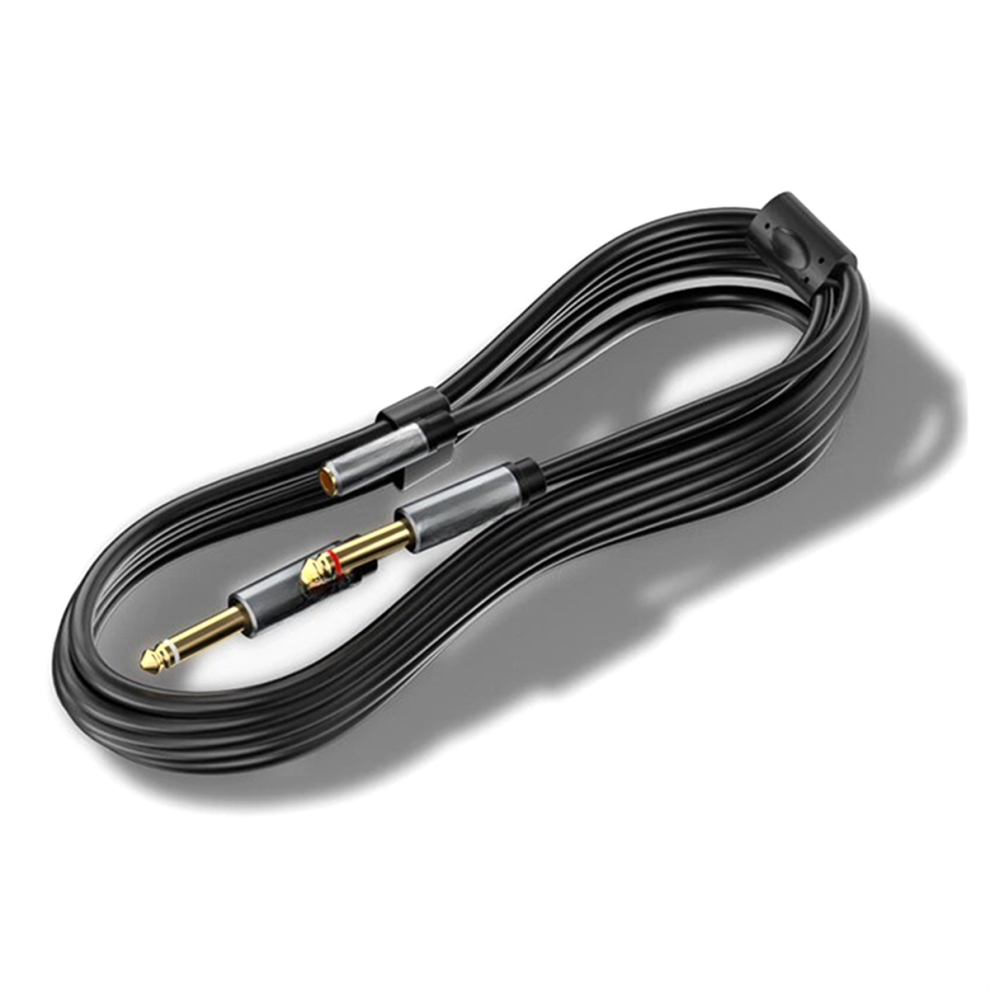 3.5Mm To Dual 6.5Mm Cable Adapter Male 6.5 Jack To Stereo 3.5 Audio B 4851271827225