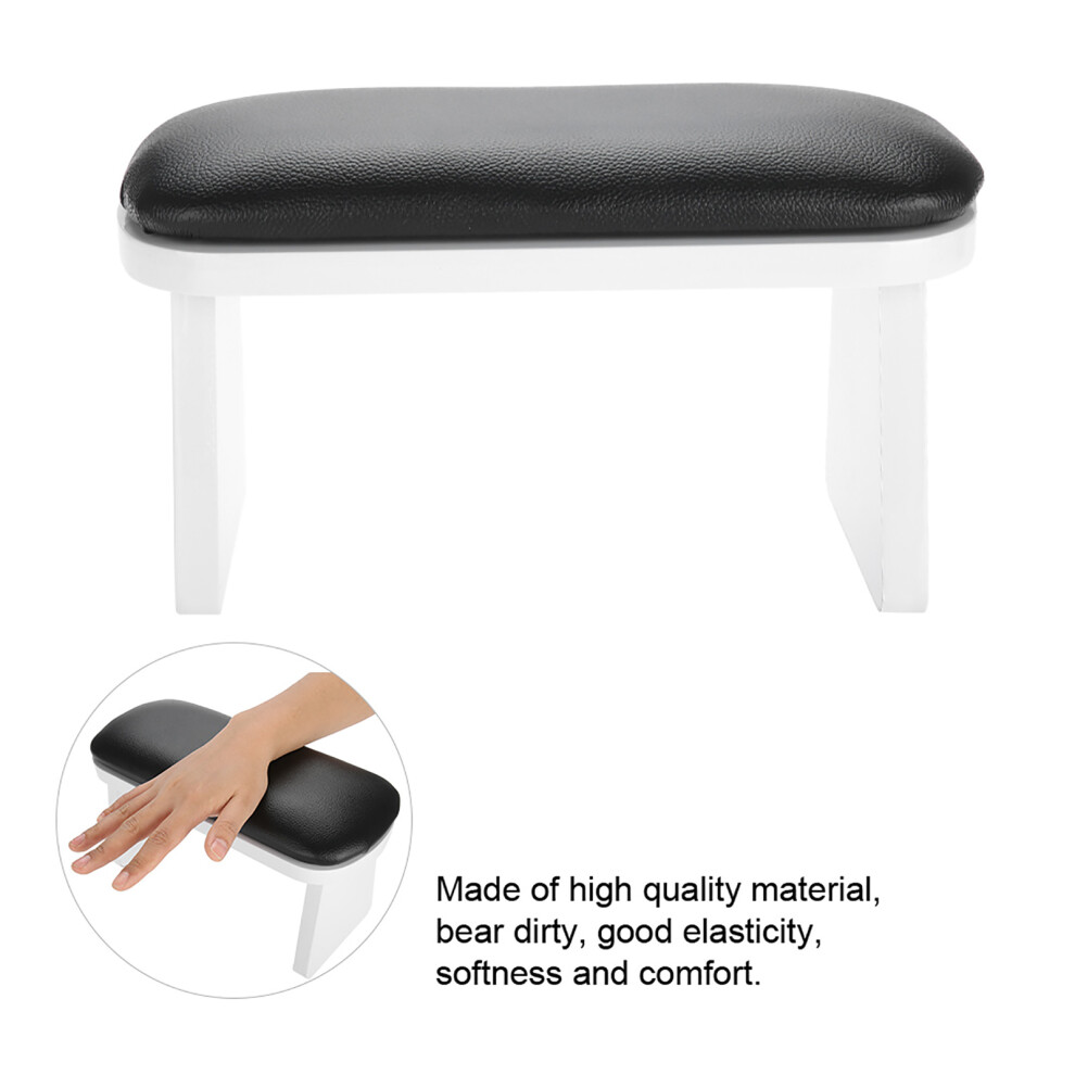 Black Nail Art Manicure Hand Rest Cushion For Arm Rest Manicure Salon