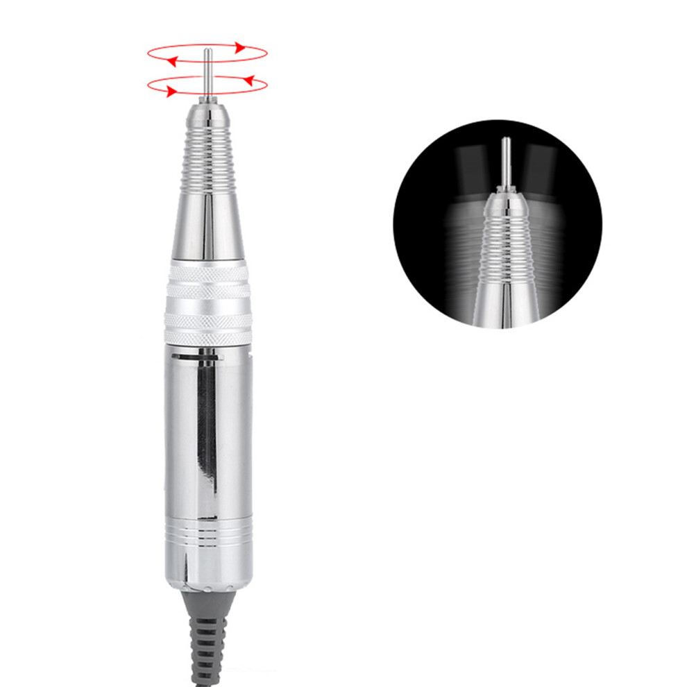 35000RPM Manicure Nail Drill Replacement Handle Handpiece for Electric Nail Polishing Machine