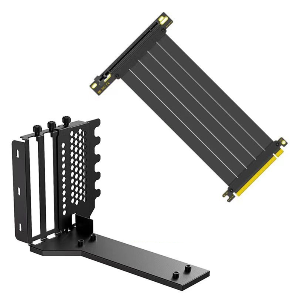 Industrial Pcie4.0 X16 Riser Cable Extension Graphics Card Holder 4851271823227