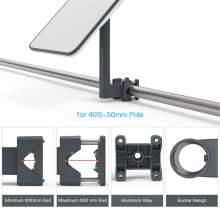 For Mini RV Ladder Mount Mini Roof Rack Mount