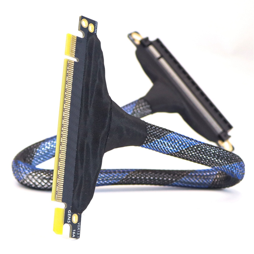 Pcie 5.0 X16 Extension Cable Pci-E Gen5 High Speed Cable 50Cm 4851271824705