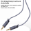 3,5 mm Aux kábel samec-samec 3,5 mm audio kábel jack pre A 6