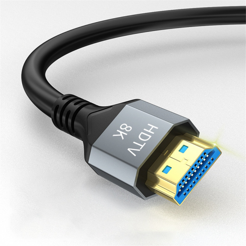 Cabo 2.1 compatível com 8K, 4K a 120Hz, 8K a 60Hz, 48Gbps de alta velocidade. 1