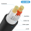 Cable de audio Speakon macho a XLR hembra 3